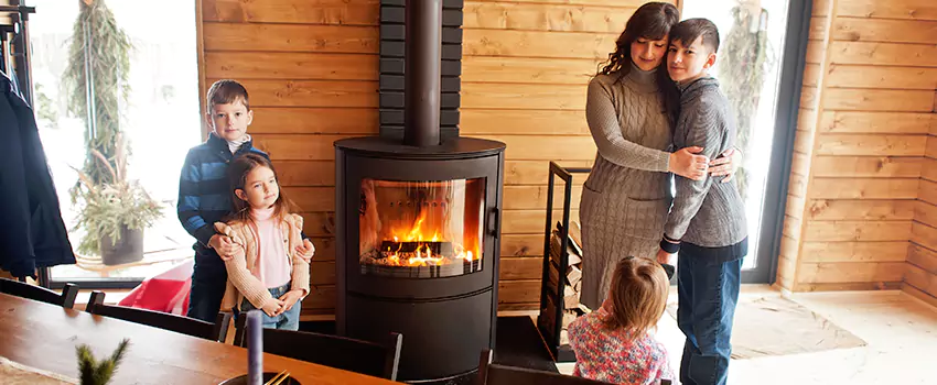 Morso Cast Iron Fireplace Insert Installation in Weslaco, Texas