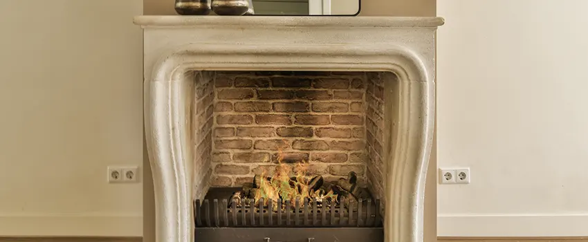 Vintage-style Fireplace Redesign in Weslaco, Texas