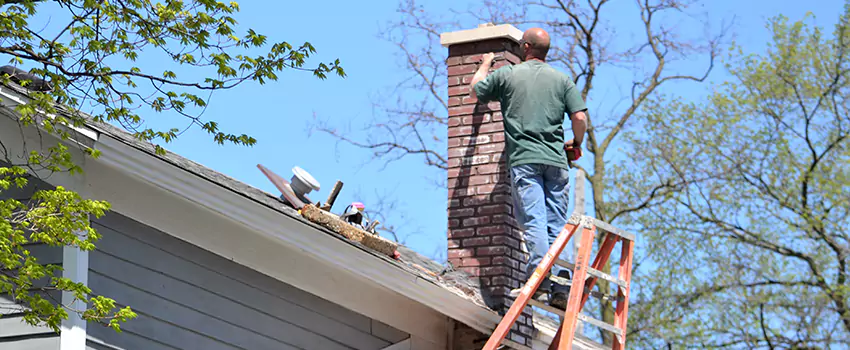 Vinyl and PVC Chimney Flashing Installation in Weslaco, TX