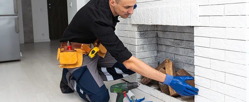Fireplace Damaged Damper Frame Repair Services in Weslaco, Texas