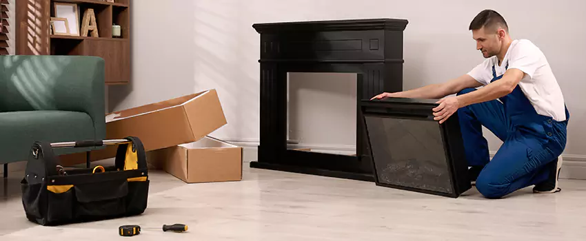 Old Rusted Metal Fireplace Repair And Replacement in Weslaco, TX